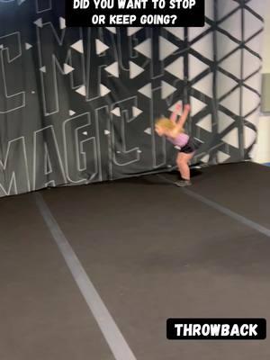 Did you even think about stopping?? #throwback  #tyflipzz #tumbling #tumblewithpurpose #acrobatics #cheerleading #tyflipzzworld #gymnastics #neverstop 