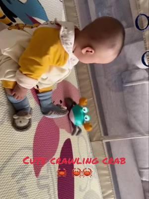 Music crawling crab for your baby #kidtoys #toyforkids #toddlertoys #babytoys #crawlingcrab #crawlingcrabtoy 