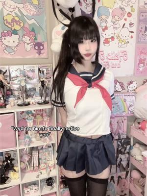 can’t hit the dance like evb else under this audio 💔 #fyp #foryou #foryoupage #yanderesimulator #yanderechan #ayanoaishi #ayanocosplay #funny #cute #cosplay #anime #gaming #xzybca 