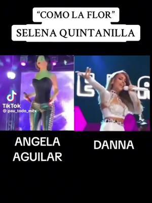 Cómo la flor interpretada por Angela Aguilar y Danna. Cual te gusto más?#Comolaflor #selenaquintanilla #angelaaguilar #Danna #fyp #fypシ゚viral  #DannaPaola #tributo #escuchamosperonojuzgamos