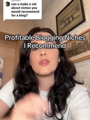 Profitable blogging niches that I recommend for getting both google traffic and pinterest traffic. I talk more about niches in my FREE how to start a successful blog guide! It’s linked in my profile 🔗 #howtostartablog #bloggingtips #malenapermentier #niches #LearnOnTikTok #makemoneyblogging #pinterestmarketing #googleseo  