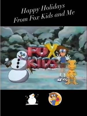 Happy Holidays from Fox Kids and me #digimon