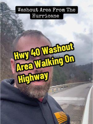 I got to walk on highway 40 with no cars #fyp #fypシ #urbex #foryoupage #abandoned #exploring #unitedstates #tennessee #urbanexplorer #northcarolina #disaster #hurricanemilton #trucking #fema #urbexworld 