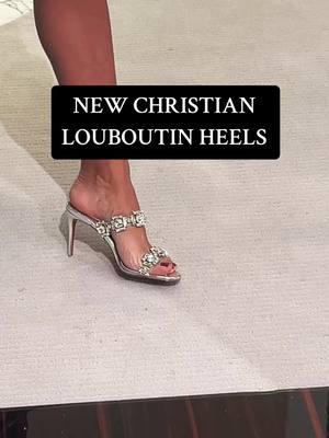 They get better and better every season! #designershoes #designerheels #christianlouboutin #louboutin #redbottoms #nyeoutfit #luxuryfashion 