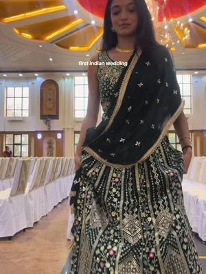 day 2 of my first indian wedding! #indianwedding #indianweddingoutfits #weddingoutfit #lehenga 