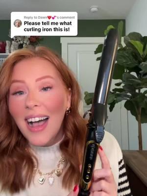 Replying to @Dawn❤️💕 Amazon girl! It’s linked ✨ #longbarrelcurlingiron #amazonfinds 