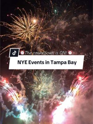 🎆✨ Ring in the New Year with a bang! 👉 Click the link in our bio for the best NYE events and fireworks shows in Tampa Bay. 🎉  From waterfront and rooftop parties to the best spots for fireworks. Arrive early to grab the best viewing spots and enjoy pre-event festivities! 🥂 🎊 Where do you usually celebrate NYE?  #StuffToDoInTampaBay #UNATION #NYEevents #NYETampaBay #TampaBay #FireworksNearMe  