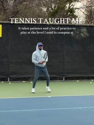 Patience is 🔑 #tennis #tennistiktok #tennisplayer #tennislife #tennispractice #tennistaughtme 