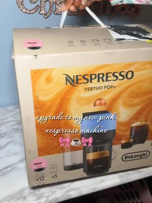 ugh she is BEAUTIFUL! @Nespresso  i love you for giving us the best shade of pink 🥹🫶🎀💝 #nespressovertuo #nespresso #nespressocoffee #nespressomachine #pink #pinkgirl #pinkaesthetic #fyp #upgrade #espressomachine #coffeetok #unboxwithme 