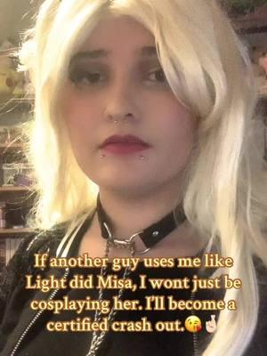 Try someone else, not me.🫶🏻 #fyp #nonbinary #shethey #trending #tiktok #trend #foryou #lgbt #enby #bisexual #gay #queer #fempresenting #cosplay #cosplayer #anime #animecosplay #animecosplayer #deathnote #deathnotecosplay #deathnotecosplayer #misa #misaamane #misacosplay #misacosplayer #misaamanecosplay #misaamanecosplayer #waifu #waifucosplay #waifucosplayer #weeb #animegirl #animegirlcosplay #animegirlcosplayer #lipsync #crashout #seymourluca 