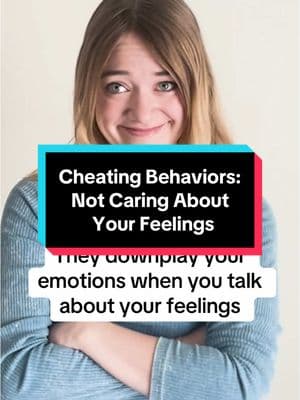 When they dismiss your feelings as “nothing”, maybe it’s because they’re hiding something? #cheating #cheaters #signsofcheating #infidelity #affair #relationships #relatable #suspicious #suspiciouspartner #emotions #emotional #narcissist 