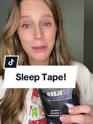 I know you’ve been wanting to try this! #sleeptape #mouthtape #sleeping #snoring #bettersleep #sleepwell #stopsnoring #ttshopfinds 