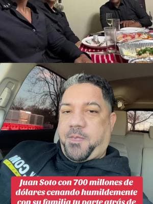 Juan Soto con 700 millones de dólares cenando humildemente con su familia tu parte atrás de algún barrio pensando que “todos te envidian” #noticias #viral #doiminicano #politica #politicard #noticiasnewYork #dominicanosenusa  #dominicanonyc #politica #dominicanosennewyork #republicadominicana #dominicanosenusa #nyc #newyork #faranduladominicana  #farandulera #farandulas #noticiasurbanas #farandulard #lapizconcinete #alofoke #alofokemusic