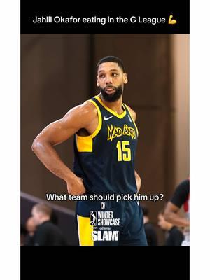 What team should pick up Jahlil Okafor? #jahlilokafor #madants #indiana #indianamadants #NBA #gleague #nbagleague #slam #slammagazine #duke #dukebasketball #pro #basketball #fyp #viral #crodfilms 