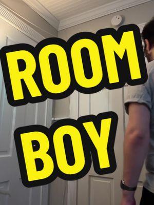 the typo on the box said “room boy” is that weird #comedy #foryou #fyp #joke #funny #christmas #gift #roomba #robot #technology #boy #tim #timtok 