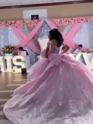 like if you also had a pink dress for your quince 💕💕  . . . . #CapCut #findeaño #quince #template #pink #babypink #bows #glitter #flowers #vestidoblanco #kevinkarl #vestido #vestidorosa #trend #viral #fyp #quinceañera 