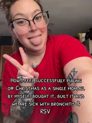 Mission accomplished even with 2 sick kids as well as being sick myself! #christmas #fyp #fypシ #fypシ゚viral #singlemom #singlemimsoftiktok #mom #MomsofTikTok #momlife #momtok #momofmultiples #twinmom #twinmomlife #twinmomsoftiktok #twinmomma 