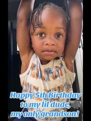 Happy 5th Birthday to my only grandson! I love you dude! You bring so much joy and laughter to my life! #cherished #FOE #WeAllWeGot #fyp #fypage #fypageシ #fyppppppppppppppppppppppp #happybirthday #birthday #birthdayboy #grandsonsarespecial #grandson #familyovereverything #mylove #littlebrownboy #blackboyjoy 