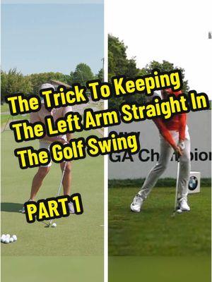 The Trick To Keeping The Left Arm Straight In The Golf Swing - PART 1   #cogornogolf #golftiktok #golf #golfswing #golfdrills #ericcogornogolf #golfdigest #golfinstructor #lpga #bethlehem #bocaraton #golftips #golfing #golfer #golfr #lehighvalley #swingcoach #pga #golftok #southflorida 