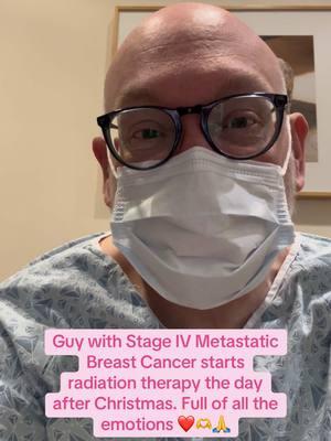 Radiation day 1 ❤️🫶🙏 #fyp #cancer #cancersucks #cancerfighter #cancersurvivor #fuckcancer #breastcancer #malebreastcancer #stage4cancer #metastaticcancer #radiation #radiationtherapy #radiationoncology #newbeginings 