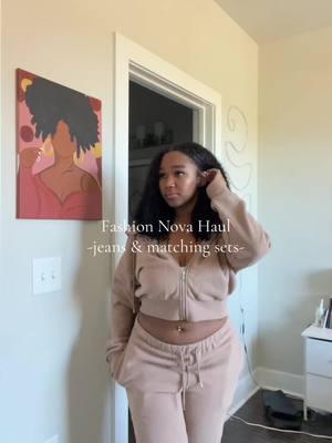 Yk i love a good matching set🤭 #fashionnova #clothinghaul #shoppinghaul #grwm #fyp #tryonhaul #fallclothes #winterclothes 