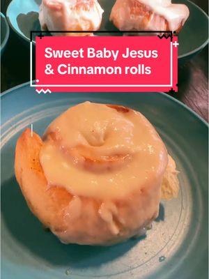 Happy Birthday Jesus #authenticallyme #cinnamonrolls #Rvcooking #Recipe #family #feasting 