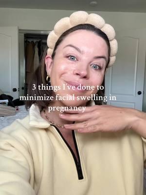 Ive been super consistent with all these things and i swear it has helped so much with my swelling! But please consult with your doctor before starting anything new! #swellinginpregnancy #pregnancyface #dandelionroot #guashatutorial #redlightmask 