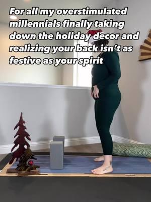 🎁 HOLIDAY DEAL ALERT 🎁 My 75 Self-Love Course is on sale for just $27 right now! 🎄✨ This gentle, beginner-friendly course is perfect for building a daily yoga habit and easing those post-holiday aches and pains. ✨ Overstimulated by all the holiday decor? 🎄✨ And now your back is screaming from taking it all down? 😩 Don’t worry, bestie—I’ve got you covered with this stretch to help you recover and feel AMAZING again. This one’s perfect for: ✔️ Relieving back tension after bending, lifting, and carrying. ✔️ Bringing calm after all that holiday overstimulation. ✔️ Getting you ready to start your yoga journey in the new year! 🎅 P.S. Don’t wait! Tap the link in bio to snag the 75 Self-Love Course for just $27 and make movement a joyful part of your day. Let’s do this together! #75SelfLove #HolidayYoga #PostHolidayStretch #SelfCareSeason #BodyNeutrality #InclusiveYoga #YogaForAllBodies #MillennialAches #HolidayOverstimulation #YogaAtHome #MoveWithLove #HolidaySale 