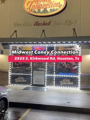 Midwest Coney Connection 🌭  @midwestconeyconnection  #houston #houstonfood #coneydogs #hotdogs 