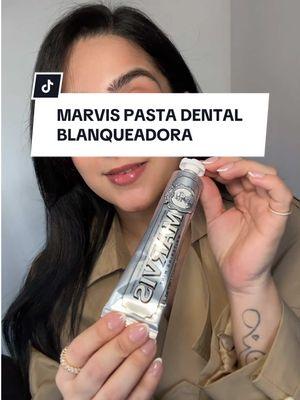 MARVIS PASTA DENTAL BLANQUEANDORA ITALIANA #pastadedientes #pastadental #marvis #marvistoothpaste #giftforher  #ttsdelightnow  #treasurefinds #tiktokshopholidayhaul #creatorsearchinsights  #TikTokShopNewYearNewAura#TikTokShopLastChance #spotlightfinds #giftguide #spotlightfinds 