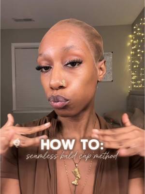 How I get a SEAMLESS bald cap every time🌹🤏🏽 #baldcap #wigtok #wigtutorial #baldcapmethod #wiginfluencer #wigtips #wigsforblackwomen