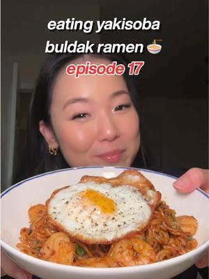 Replying to @joshfred0299 why is this lowkey one of my new fav flavors #buldak #buldakramen #samyangnoodles #samyangbuldak #ramen #ramenseries #buldaknoodles #buldakyakisoba #samyangyakisoba #yakisoba #yakisobanoodles 