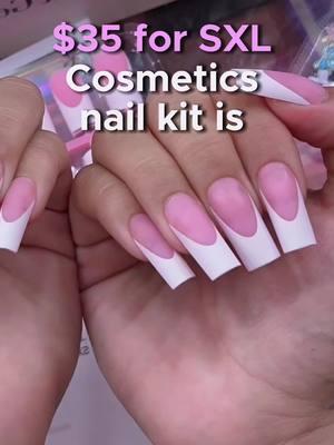 Sxc nail kits will always be my fav! Incluye todo lo que necesitas!! ✨💕  #nail #nails #nailkits #dealsforyoudays #frenchtipsnails #frenchtipnails #pressonnails #falldealsforyou #nails #TikTokShop #sale
