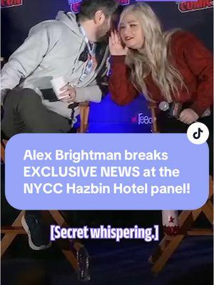 @Alex Brightman (voice of Adam and Sir Pentious), gets exclusive permission from Vivienne Medrano (creator @Hazbin Hotel and Helluva Boss) live on stage at this year's @New York Comic Con to bring YOU this sick, sick insight into season 2!  Want more Hazbin Hotel content? Check it out here - https://www.thepopverse.com/tv-shows/hazbin-hotel Watch the Panel Highlights ► https://youtu.be/SReP4b9cA9U #hazbinhotel #hazbinhoteledit #helluvaboss #hazbinhotelseason2 #helluvabossedit #primevideo 