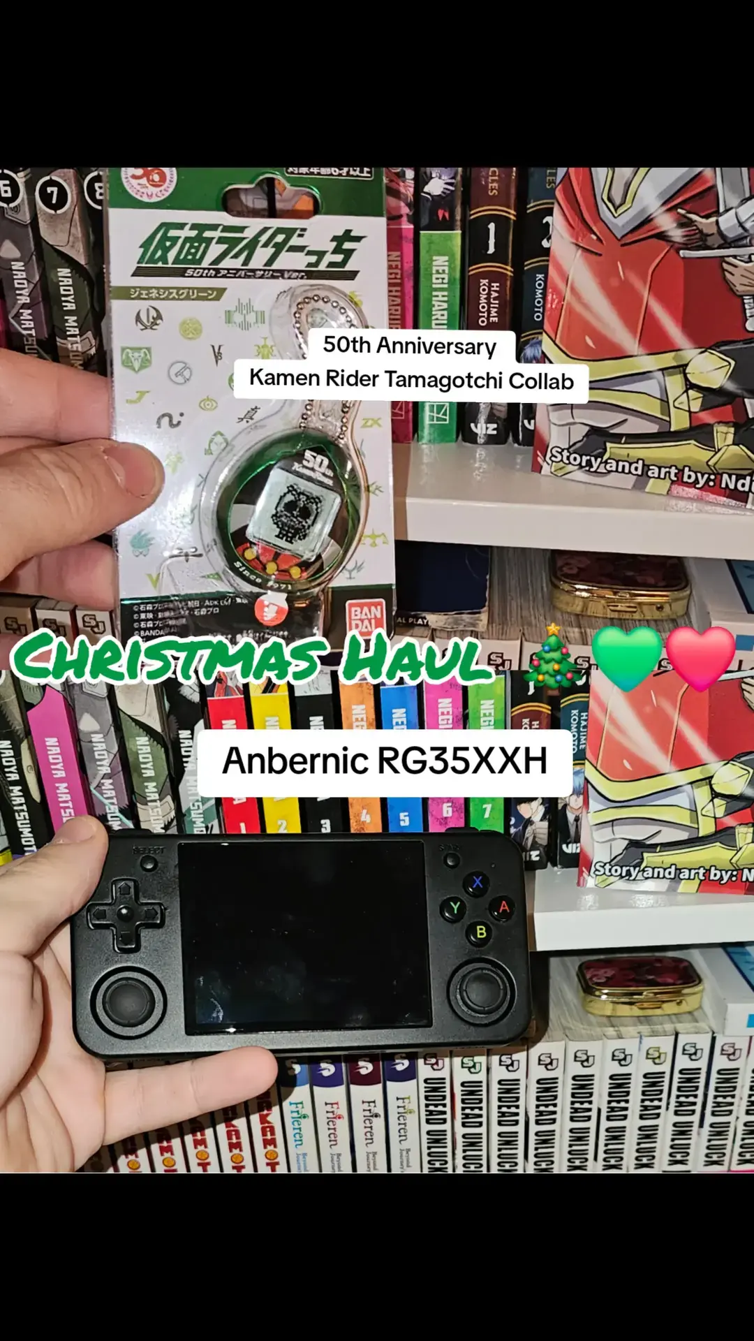 #manga #anime #onepiece #saigarunner #emulation #emulator #anberbic #anbernicrg35xxh #kamenrider #tokusatsu #tamagotchi 