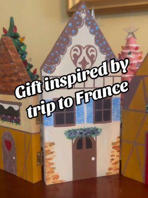 How did I do? Let me know in the comments! My gingerbread craft can be seen in my #2024 Christmas Countdown playlist and also on @YouTube if you’d like to see a full tutorial. #colmar #beautyandthebeast #disney #vacation #france #gift #woodworking #art #artist #statueofliberty 