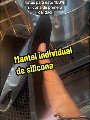 Mantel individual de silicona resistente al calor #siliconeplacemat #placemat #mantel #silicona #KitchenHacks #kitchengadgets #tipsdecocina #tiktokmademebuyit #TikTokShop 