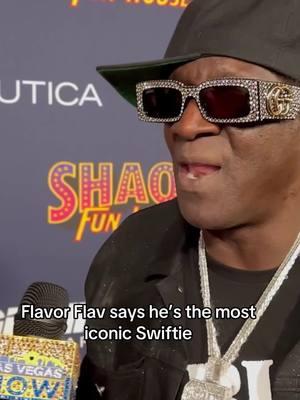 Flavor Flav on being the most iconic Swiftie #fyp #flavorflav #taylorswift #swift #swiftie #taylorswifttok 