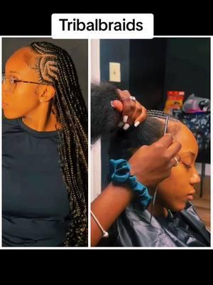 tribalbraids #tribalbraids #lemonadebraids #omegabraidings #treebraids #blackbraids #lemonadebraids #braidstutorial #knotlessbraids #braids 