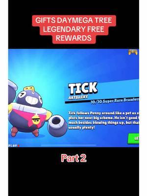 GIFTS DAYMEGA TREE LEGENDARY FREE REWARDS BRAWL STARS NEW UPDATE - Part 3 #brawlstars #brawlstarstiktok #brawl_stars #brawl #brawlstarsmemes #brawlstarsgame 