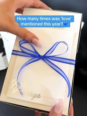 As we look ahead to the new year, we decided to take a look back. Since 2020, the word "LOVE" has appeared in nearly 3 million gift messages from our amazing customers. 💌 That’s nearly 3 million warm moments of kindness and connection! 💙 Here’s to carrying that love into 2025 and beyond. Wishing you a Happy New Year filled with joy, connection, and of course… LOVE! 🍪🥂 #happynewyear #Love #tiffstreats #cookies