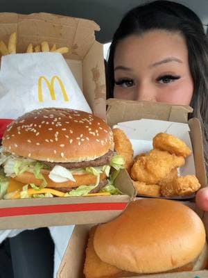 MCDONALD’S ASMR EATING SHOW! CRISPY MCNUGGETS, FRIES, BIG MAC AND A FILET O FISH! MY FIRST TIME TRYING THE FILET O FISH AND IT WAS SO GOOD WITH MAC SAUCE 🤗 #mcdonalds #asmr #filetofish #eating #eatingshow #asmrsounds #asmrvideo #asmrfood #asmrtiktoks @McDonald’s 