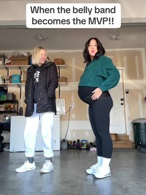 39 weeks today😱 thank you @Ingrid + Isabel for sending me this belly band!! It feels like heaven to have a little bit of baby pressure relieved!! Can’t wait to meet you baby boy! #shufflemamas #dancetherapy #momswhodance #shuffle #pregnancydance #shuffledance #bellyband 