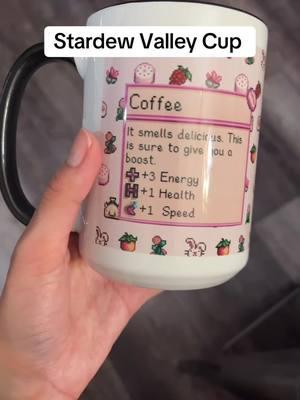 So cute #fyp #foryou #foryoupage #viral #videogames #videogame #stardewvalley #stardew #cup #mug #trend #trending 