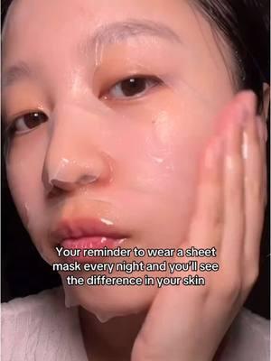 Tip for getting ✨glowing✨ skin and it’s literally  what kpop idols do✨  Mask: @Dr.Jart+ North America Lip balm: @ColourPop Cosmetics  #koreanskincare #sheetmask #glowingskin #kpopidol #wonyoungism #glowyskin #skincaretips #glassskin #sephoraskincare  #cppartner #winterskincare 