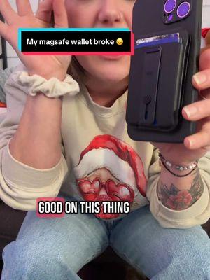 My MagSafe wallet broke and I immediately had to get a new one! I love these wallets! #wallet #magsafe #magsafewallet #phonewallet #phoneaccessories #musthaves 