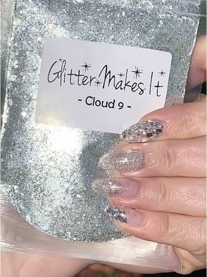 New Years nails! 🪩 Featuring Cloud 9 and Silver Linings!  @TAMPA NAIL TECH  #glitter #glittertumblers #glittermugs #glitterslime #glitterdominoes #glitteraddict #glitterbones #glitterobsessed #sparkles #crafts #artandcrafts #gmitribe #nailart #sparkle #shine  #glittercrafts #iloveglitter #DIY #satisfying #satisfyingvideos #glitternails #tumblers #glittersupplier #usglittersupplier #resin #newyears 