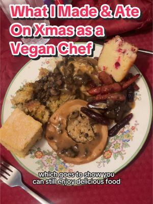 I think it’s so sweet everyone was open to eating 100% vegan on christmas!! 🥹🎄❤️ #veganchef #WhatIEatInADay #VeganChristmas #PlantBasedEats #HolidayCooking #VeganFoodie #FestiveEats #CrueltyFreeCooking