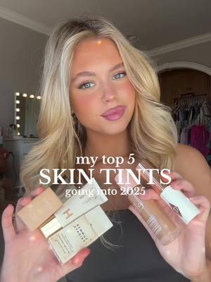 MY TOP 5 SKIN TINTS GOING INTO THE NEW YEAR🐚🌞🌊 #skintints #fyp #makeupinspo #hairinspo #foryou #makeupreview #productreview #faveproducts #skintint @Hourglass Cosmetics @Summer Fridays @Iconic London @Charlotte Tilbury 