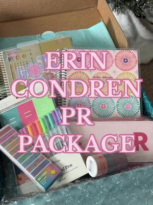 Just might be the best PR package ive ever received! @Erin Condren  #erincondren #erincondrenplanner #planner #bulletjournaling #junkjournal #planner #partyplanner #pr #prunboxing #prpackage #influencer #unboxing #fyp #viral 